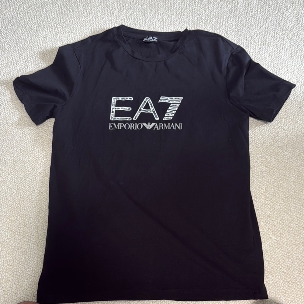 Emporio Armani Black Short Sleeve Tee